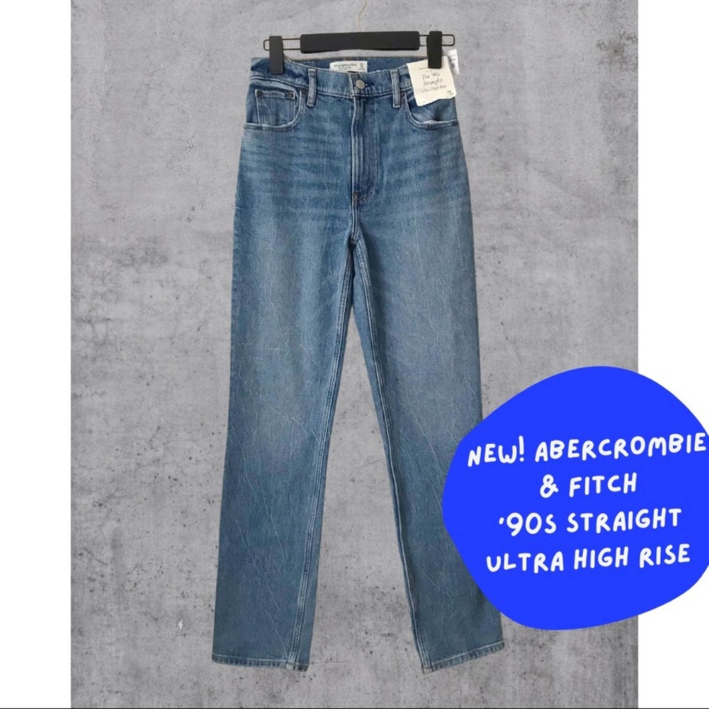 Abercrombie + Fitch ‘90s Straight Ultra High Rise Jeans